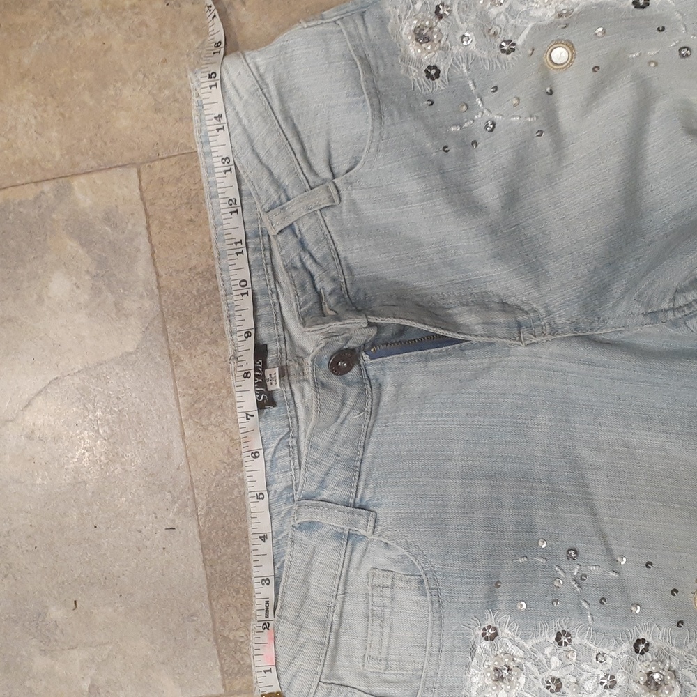 Sport & Casual Style Heavily beaded & embellished ladies Jeans. VG cond BLING! - Picture 16 of 16